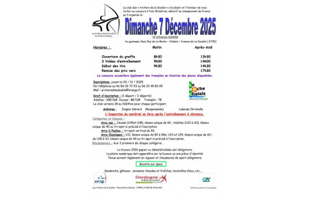 Concours Salle de La Roche-Chalais