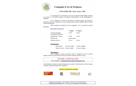 Concours Loisir de Périgueux